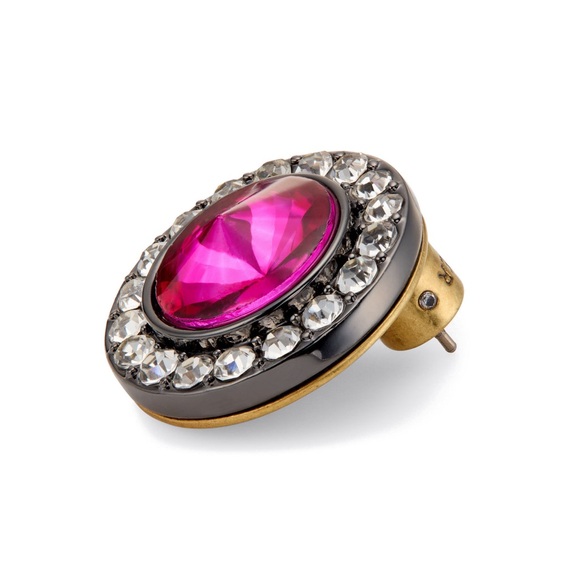 NEW! KURT GEIGER OCTAVIA GEMSTONE STUD EARRINGS - Picture 2 of 3